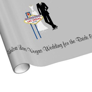 A Fabulous Las Vegas Wedding B & G Wrapping Paper