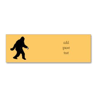 iSquatch (Change Background Color) Business Card Templates