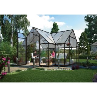 Palram Chalet Four Seasons Greenhouse — 8ft.W x 12ft.L, Model# HG5400  Green Houses