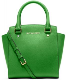 Calvin Klein Modena Saffiano Satchel   Handbags & Accessories