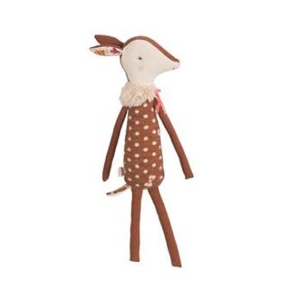 miss bambi children's soft toy by the chic country home