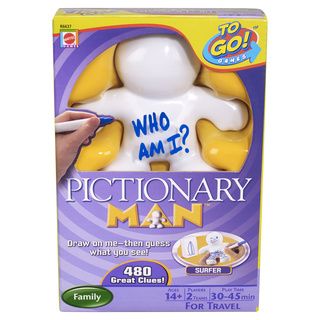 Pictionary Man To Go Game Mattel Travel Games
