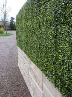 deluxe artificial instant boxwood hedge by artificial landscapes