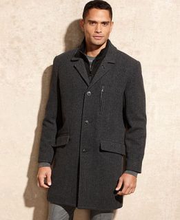 Marc New York Coat, Hoyt Herringbone Wool Top Coat   Coats & Jackets   Men