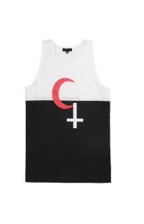Mens Black Scale Tank Tops   Black Scale Religious Holiday Tank Top