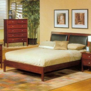 Alpine Furniture Costa Platform Bedroom Collection