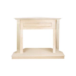 Comfort Flame Cabinet Corner Mantel — 32in., Unfinished, Model# C32TU  Fireplace Mantels
