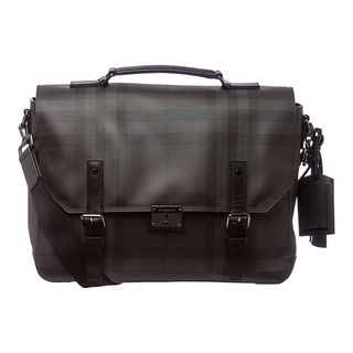 Burberry 'Grifford' Smoked Check Print Briefcase Burberry Designer Handbags