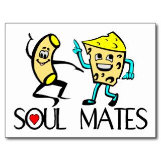 Soul Mates Best Friends Postcards