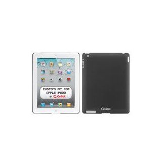 Cellet Black Rubberized Proguard For Apple iPad 2 Hard Case Cover Snap On Cell Phones & Accessories