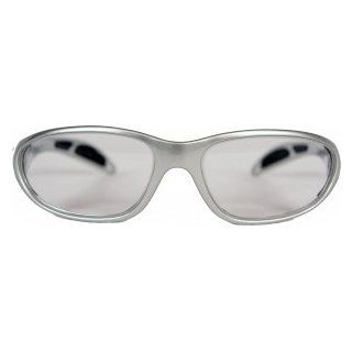 X RAY PROTECTIVE GLASSES   ULTRA FLEX FRAMES   SILVER   WITH SIDE SHIELDS Health & Personal Care