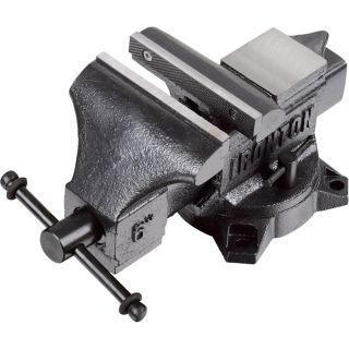 Ironton Light-Duty Bench Vise — 6in.W Jaws, 4 13/16in. Capacity  Bench Vises