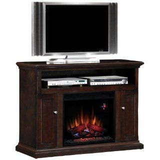 Cannes Media Mantel in Espresso 23MM378 E451 MANTEL ONLY   Space Heaters