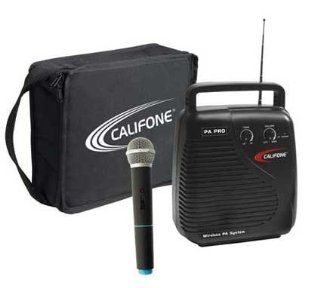 PA Pro with Carrying Case and Wireless Microphone Frequency 206.400 MHz Electronics
