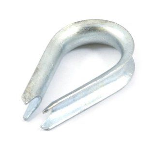 Forney 61033 Wire Rope Thimbles, Zinc Plated, 5/16 Inch   Arc Welding Equipment  