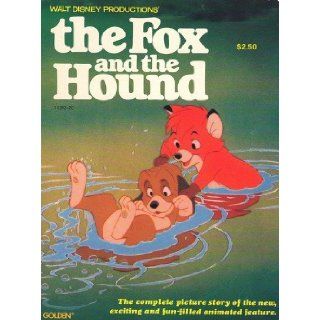 THE FOX AND THE HOUND (Walt Disney Full Length Cartoon Film/Movie Tie in) Complete Picture Story in COMICS, from the Fun Filled ANIMATED Feature. (Comic Graphic Novel) Daniel P. Mannix Books