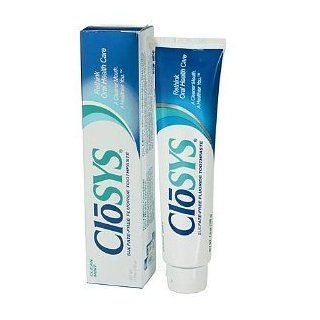 CloSYS Sulfate Free Fluoride Toothpaste, Clean Mint 7 oz (198.45 g) Health & Personal Care