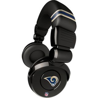 iHip Official NFL St. Louis Rams Noise Isolation Pro DJ Microphone Headphones iHip Headphones