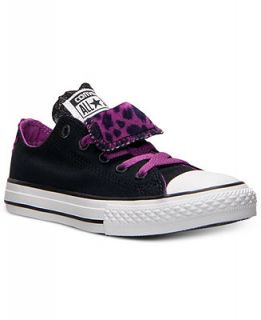 Converse Girls Chuck Taylor All Star Double Tongue Casual Sneakers from Finish Line   Kids Finish Line Athletic Shoes
