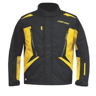 Can Am Men's ATV Yellow Riding Jacket 286390 (X Large) Automotive