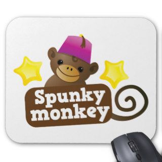 Spunky Monkey Mousepad