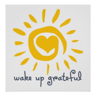 Wake Up Grateful Poster