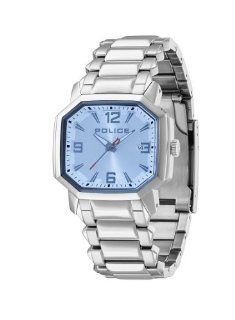 Police Men's PL 13402MS/04MB Meduse Stainless Steel Blue Sunray Watch Watches