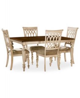 Dakota Dining Room Furniture, 5 Piece Set (Table and 4 Side Chairs)   Furniture