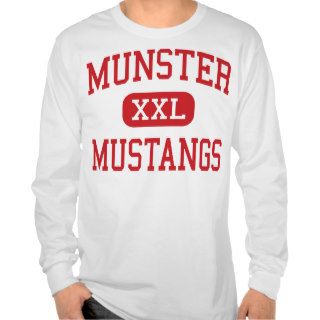 Munster   Mustangs   High School   Munster Indiana T Shirts