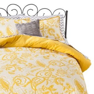 Xhilaration Paisley Bed in a Bag   Yellow (Twin)