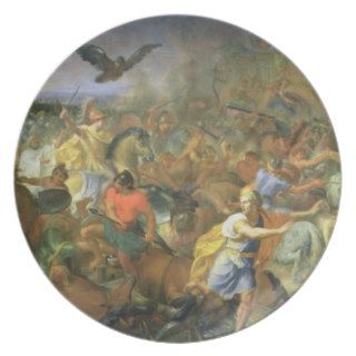 The Battle of Arbela (or Gaugamela) 331 BC, c.1673 Plates