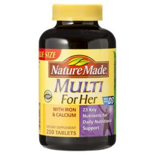Nature Made Dietary Supplement for Women Tablets   250 Count