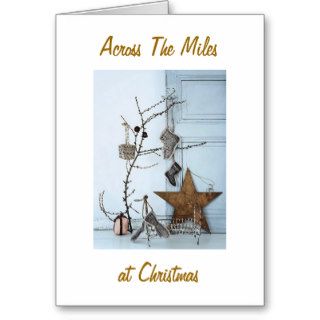 WISH IN PERSON ACROSS MILES AT CHRISTMAS GREETING CARDS