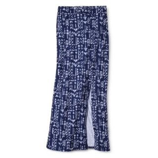 Mossimo Supply Co. Juniors Maxi Skirt with Slit   Blue Tribal S(3 5)