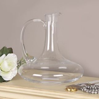 slender neck with handle carafe by dibor