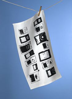  playlist design tea towel by betsy benn