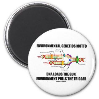 Environmental Genetics Motto DNA Loads Environment Magnets