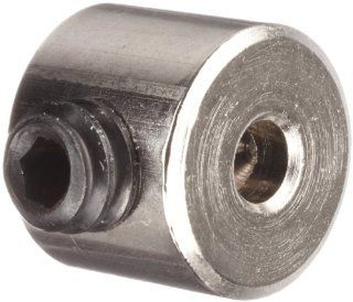 Nickel Plated Brass Shaft Collar, 1/16" Bore x 0.219" OD x 0.189" Width, 4 40 Set Screw (Pack of 5) Toys & Games