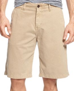 Lucky Brand Jeans Flat Front Chino Shorts   Shorts   Men