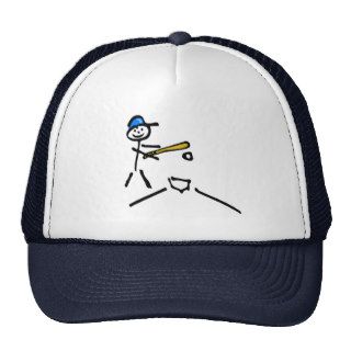 Baseball Stick Figure Hat