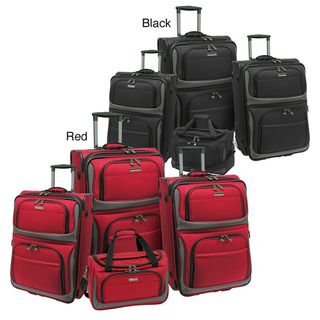 Traveler's Choice 'Rugged Supreme' 4 piece Expandable Luggage Set Traveler's Choice Four piece Sets