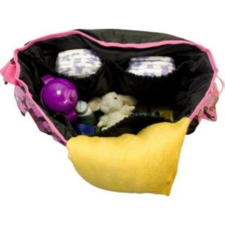 Women's Wildkin Diaper Bag Horses in Pink Wildkin Messenger Diaper Bags