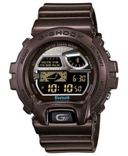 G Shock Mens Digital Bluetooth Brown Resin Strap Watch 50x53mm GB6900AA 5   Watches   Jewelry & Watches