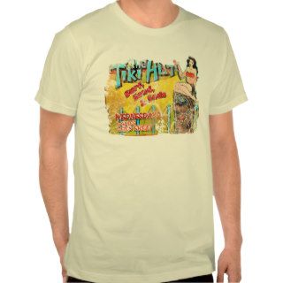 Vintage Tiki Hut Funny Tshirt