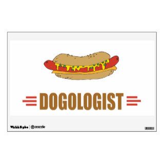 Funny Hot Dog Wall Decal