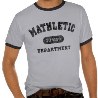 Mathletic Department T shirts