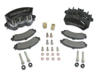 SSBC A187 3 Quick Change Aluminum Tri Power 3 Piston Rear Caliper Upgrade Kit for '03 06 GM 1/2T SUV 2WD Automotive