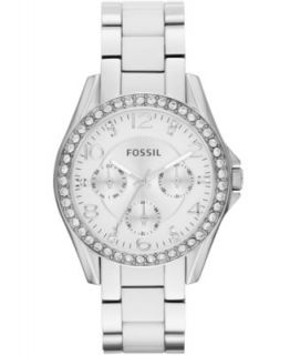 Fossil Womens Stella White Resin Bracelet Watch 37mm ES1967   Watches   Jewelry & Watches