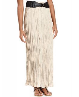 Style&co. Belted Textured Maxi Skirt   Skirts   Women
