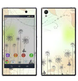 Decalrus   Protective Decal Skin Sticker for Sony Xperia Z1 z1 "1" ( NOTES view "IDENTIFY" image for correct model) case cover wrap XperiaZone 191 Cell Phones & Accessories